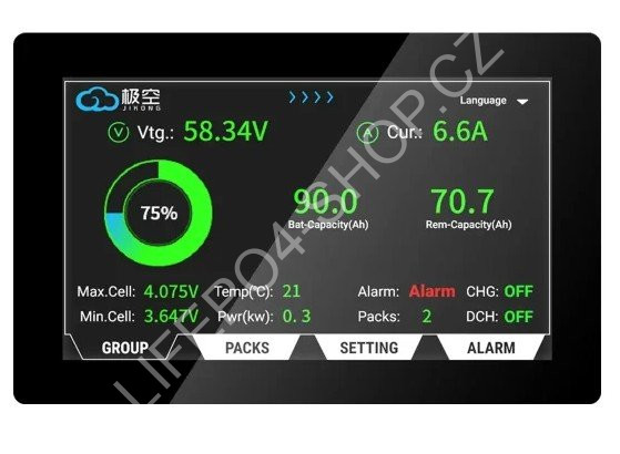 JK dotykový display 4,3" V19 (1)