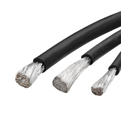 Silikonový vodič 4AWG černý SIFF