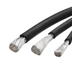 Silikonový vodič 5AWG černý SIFF